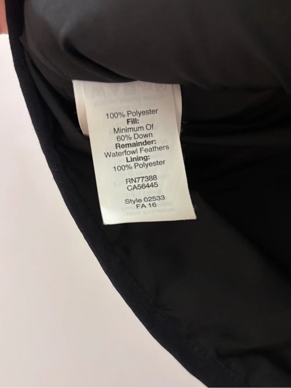 J Crew Herringbone Quilted Vest - Black & Light Tan